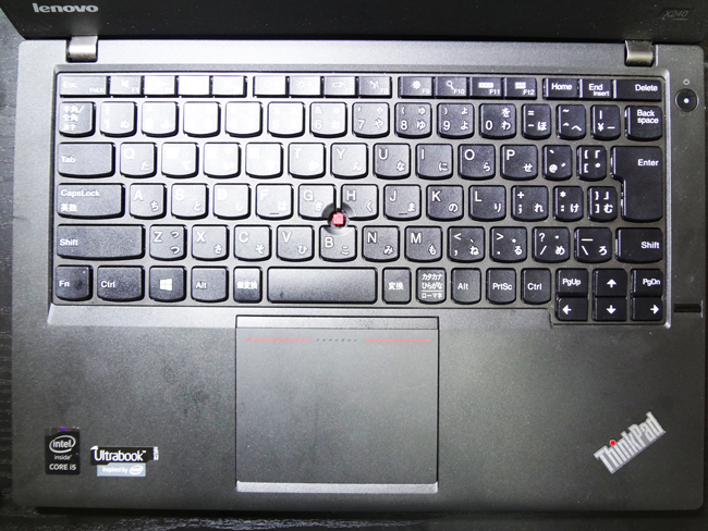 LenovoのThinkPadX240のキーボードをレビュー