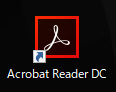 AdobeのAcrobatリーダー