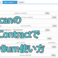 EtherscanのWrite ContractでMintミントやBurnバーンの使い方